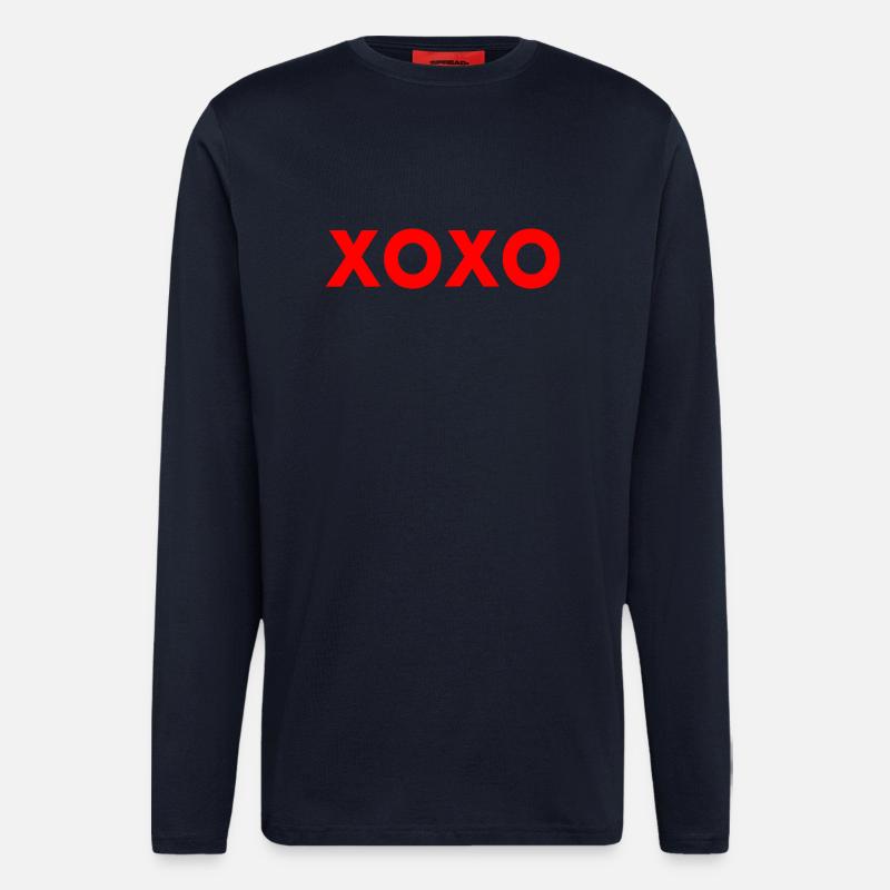 Xoxo - Langarmshirt - made by SPREAD  - DARK NAVY