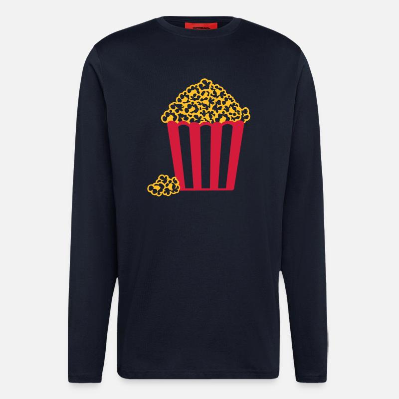 Popcorn - Langarmshirt - made by SPREAD  - DARK NAVY