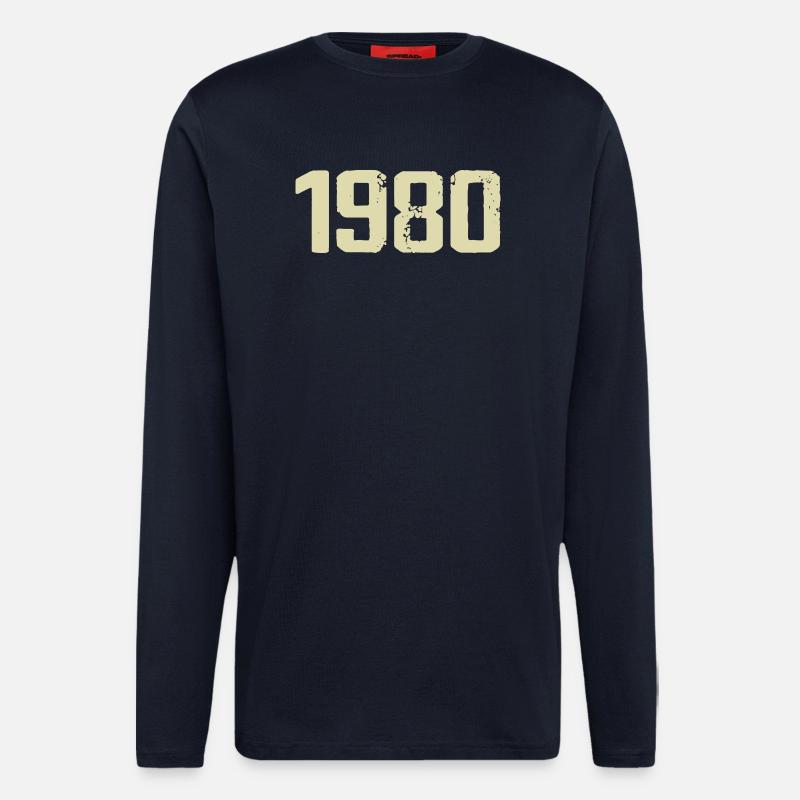 Jubilee 1980 - Longsleeve - made by SPREAD  - DARK NAVY