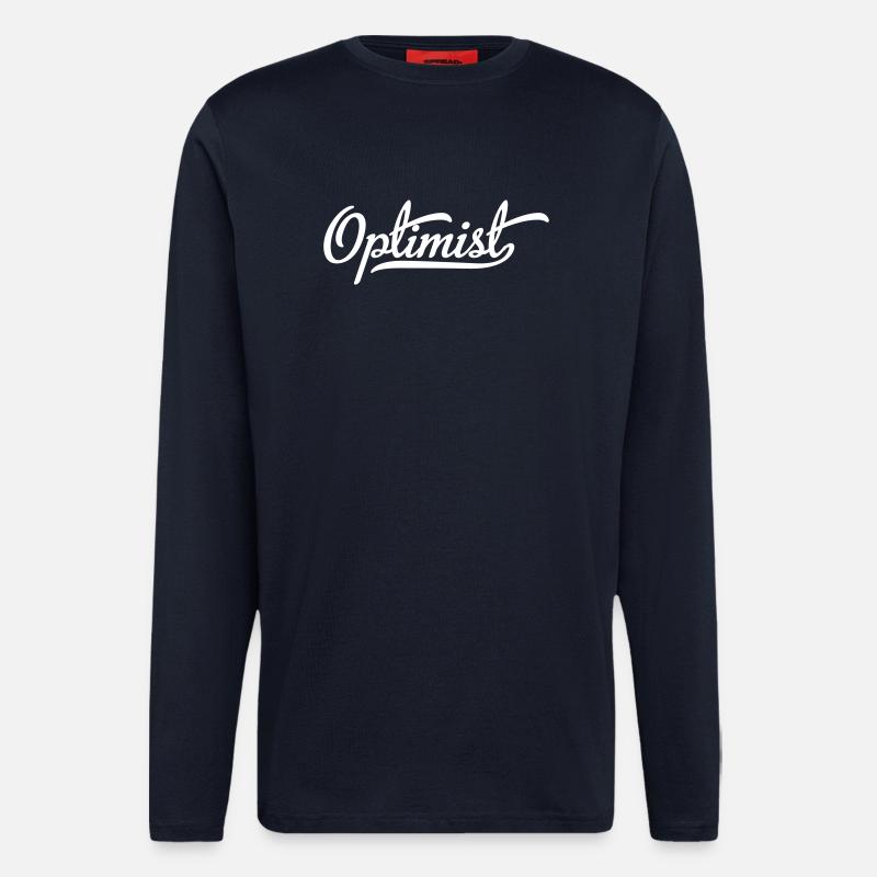 Optimist - Langarmshirt - made by SPREAD  - DARK NAVY