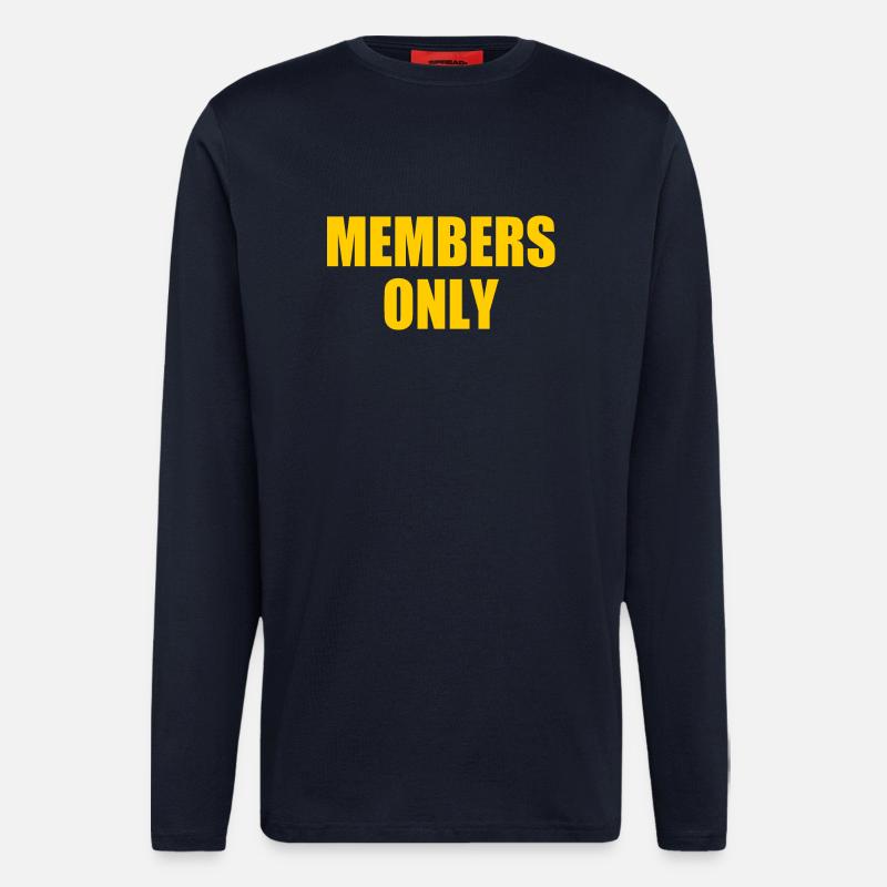 Members only - Langarmshirt - made by SPREAD  - DARK NAVY