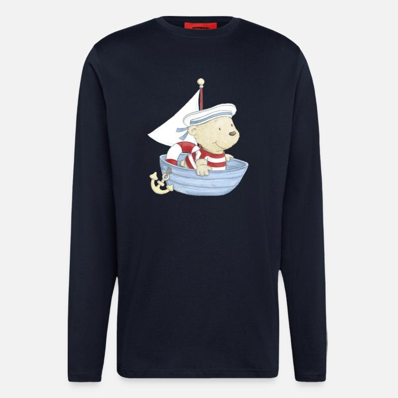 PP_Matrose05 - Langarmshirt - made by SPREAD  - DARK NAVY