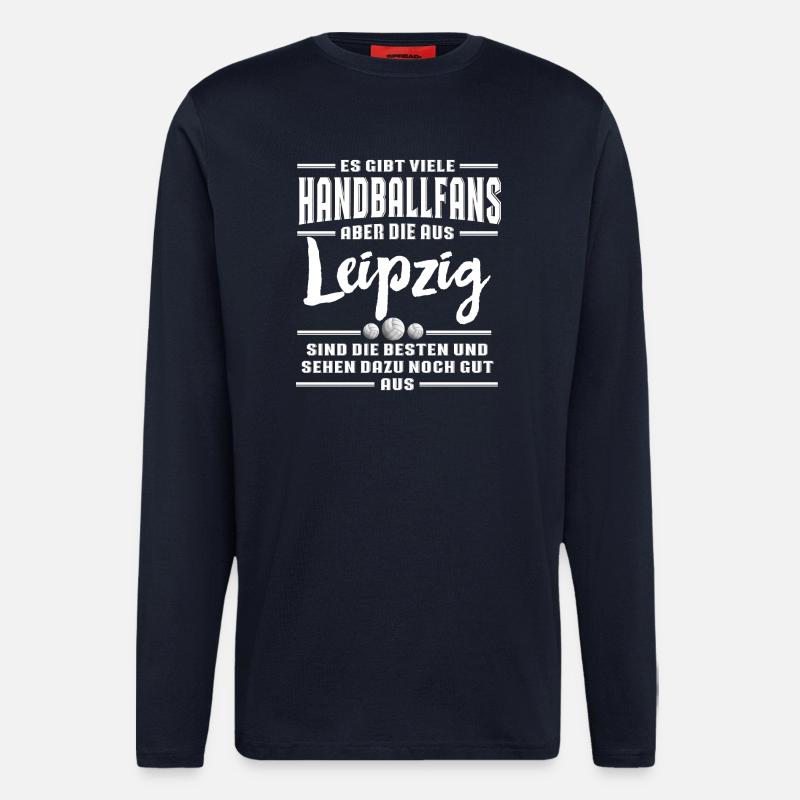 Handball Leipzig - Langarmshirt - made by SPREAD  - DARK NAVY