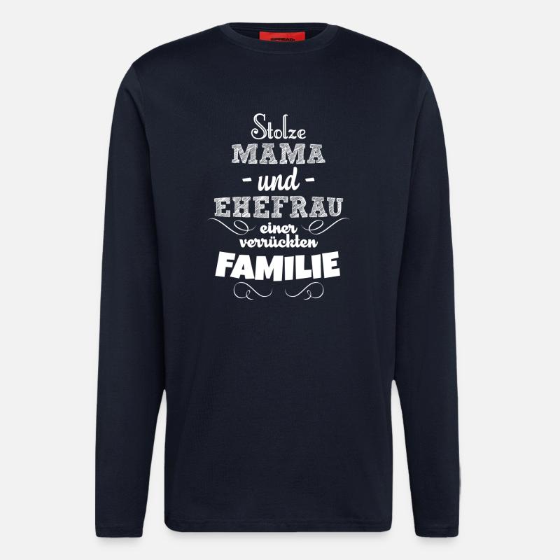 Stolze Mama - Langarmshirt - made by SPREAD  - DARK NAVY