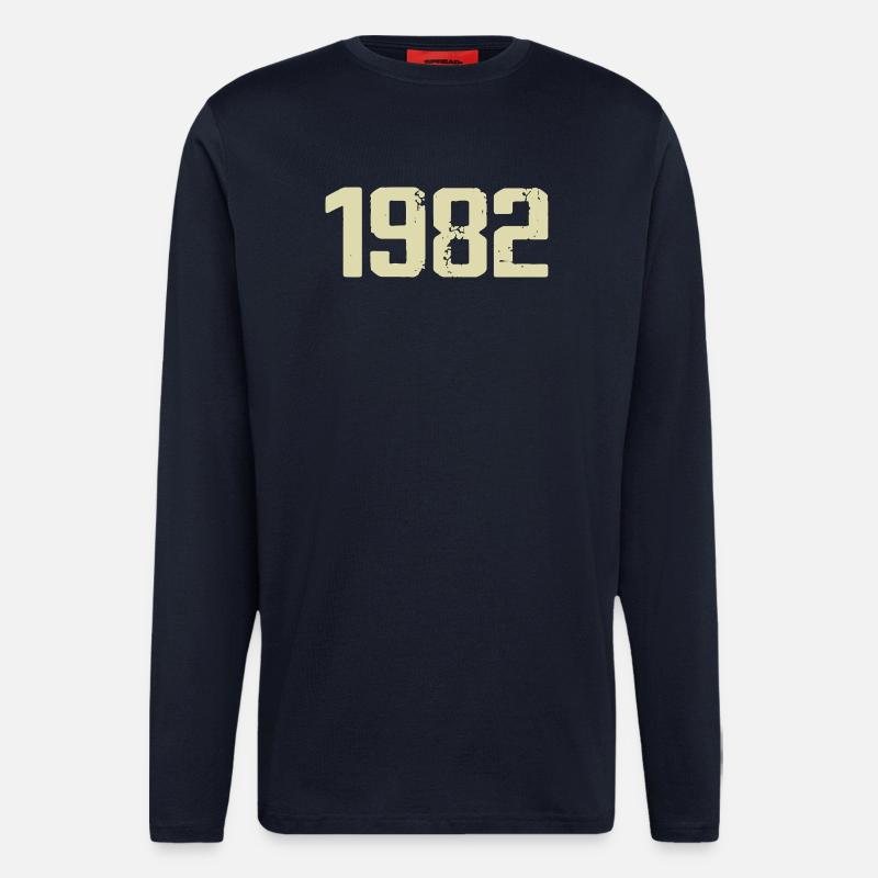 Jubilee 1982 - Longsleeve - made by SPREAD  - DARK NAVY