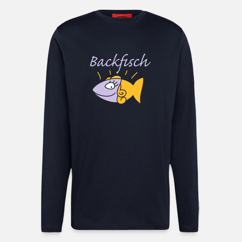 Backfisch - Langarmshirt - made by SPREAD  - DARK NAVY