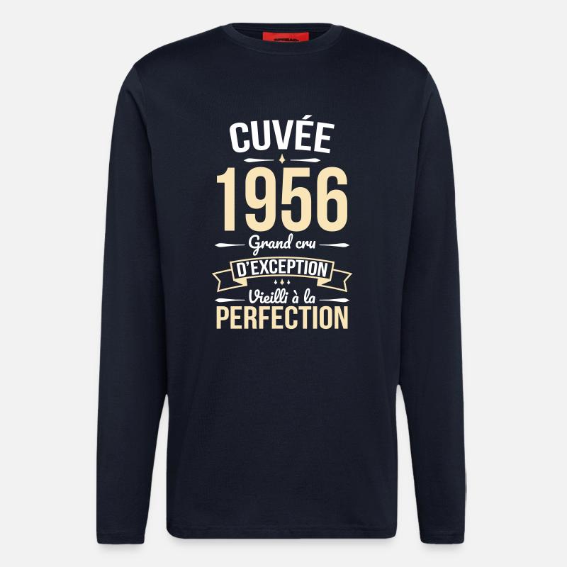 1956 – Perfekt gereift - Langarmshirt - made by SPREAD  - DARK NAVY