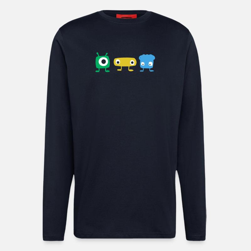 Monster - Langarmshirt - made by SPREAD  - DARK NAVY