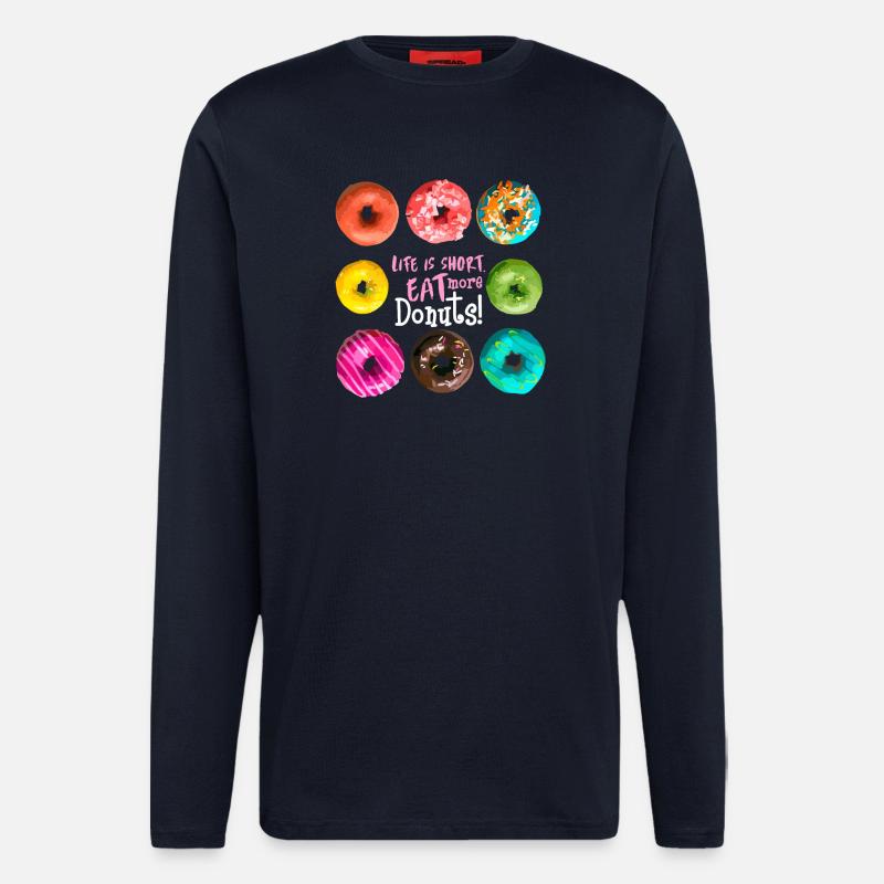 Donuts - Langarmshirt - made by SPREAD  - DARK NAVY