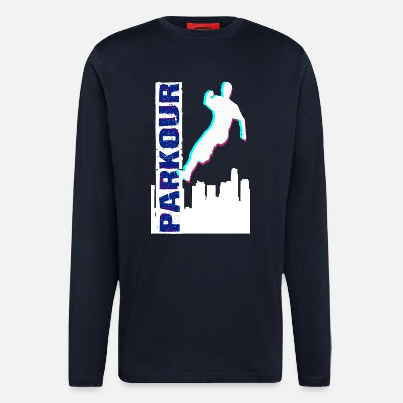 Parkour - Langarmshirt - made by SPREAD - DARK NAVY