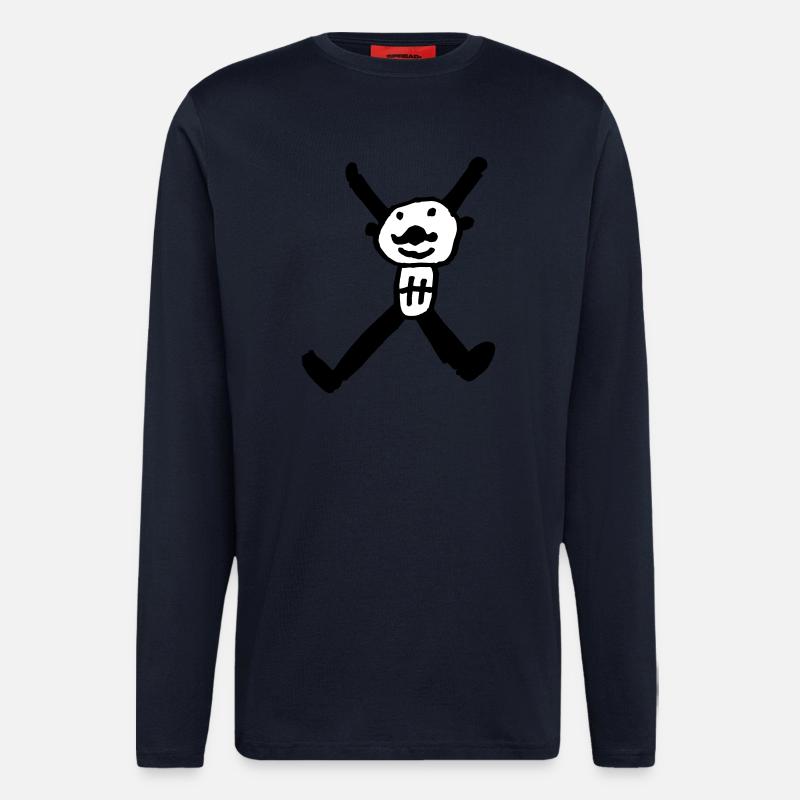 x2 - Longsleeve - made by SPREAD  - DARK NAVY