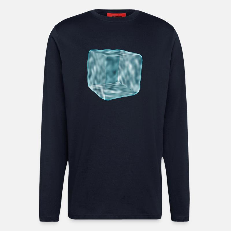 eiswuerfel - Langarmshirt - made by SPREAD  - DARK NAVY