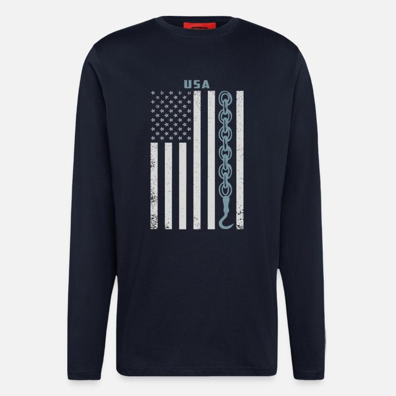 Breakdown service - Longsleeve - made by SPREAD  - DARK NAVY