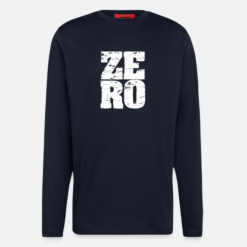 zero - Longsleeve - made by SPREAD  - DARK NAVY