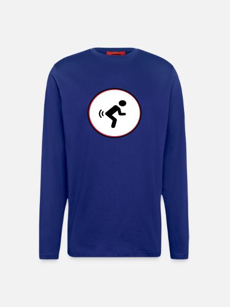 fart - Longsleeve - made by SPREAD  - DARK NAVY