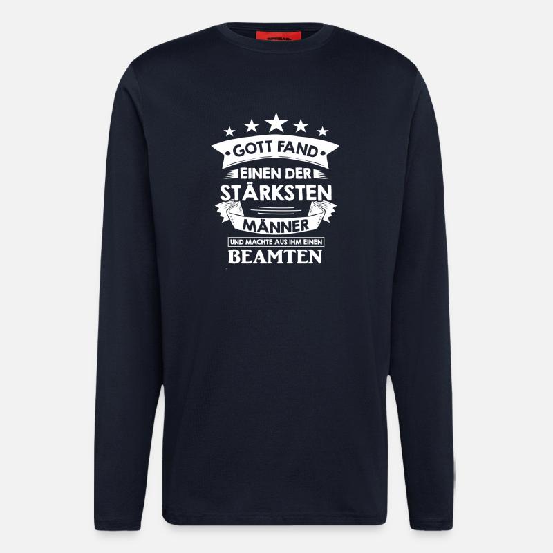 beamter - Langarmshirt - made by SPREAD  - DARK NAVY