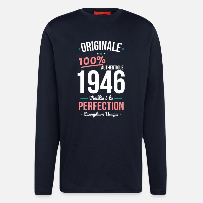 1946 – Original – Unique copy - Longsleeve - made by SPREAD - DARK NAVY