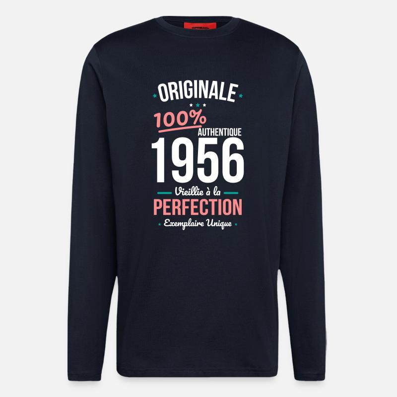 1956 – Original – Unique copy - Longsleeve - made by SPREAD - DARK NAVY