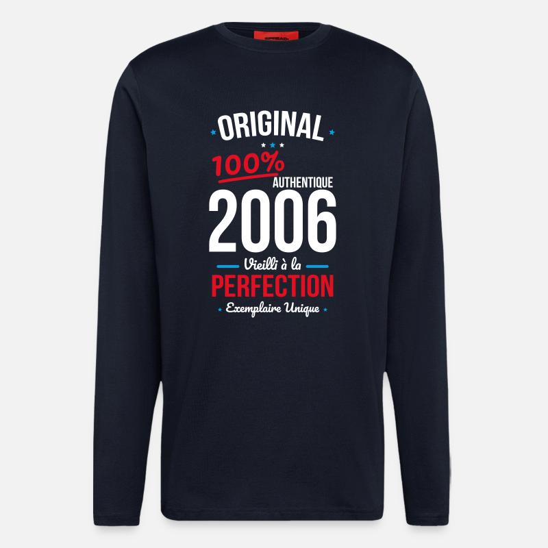 2006 – Original – Unique copy - Longsleeve - made by SPREAD  - DARK NAVY