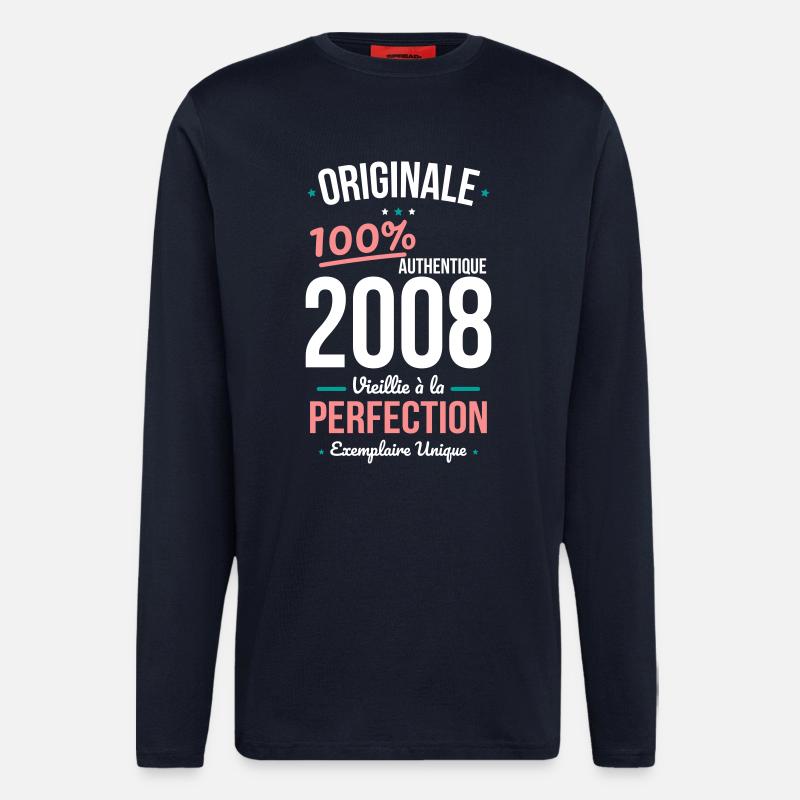 2008 – Original – Unique copy - Longsleeve - made by SPREAD - DARK NAVY