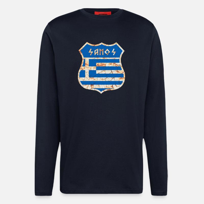 Samos - Longsleeve - made by SPREAD  - DARK NAVY