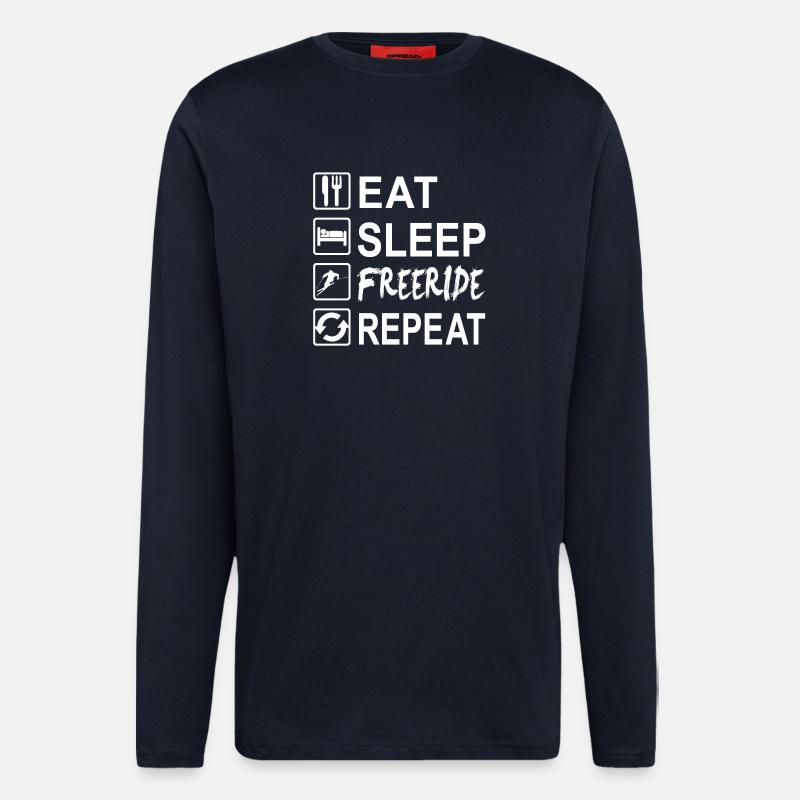 Freeride - Longsleeve - made by SPREAD  - DARK NAVY