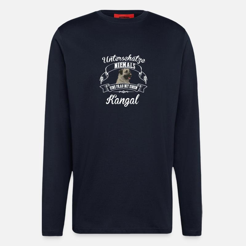 Kangal - Langarmshirt - made by SPREAD  - DARK NAVY