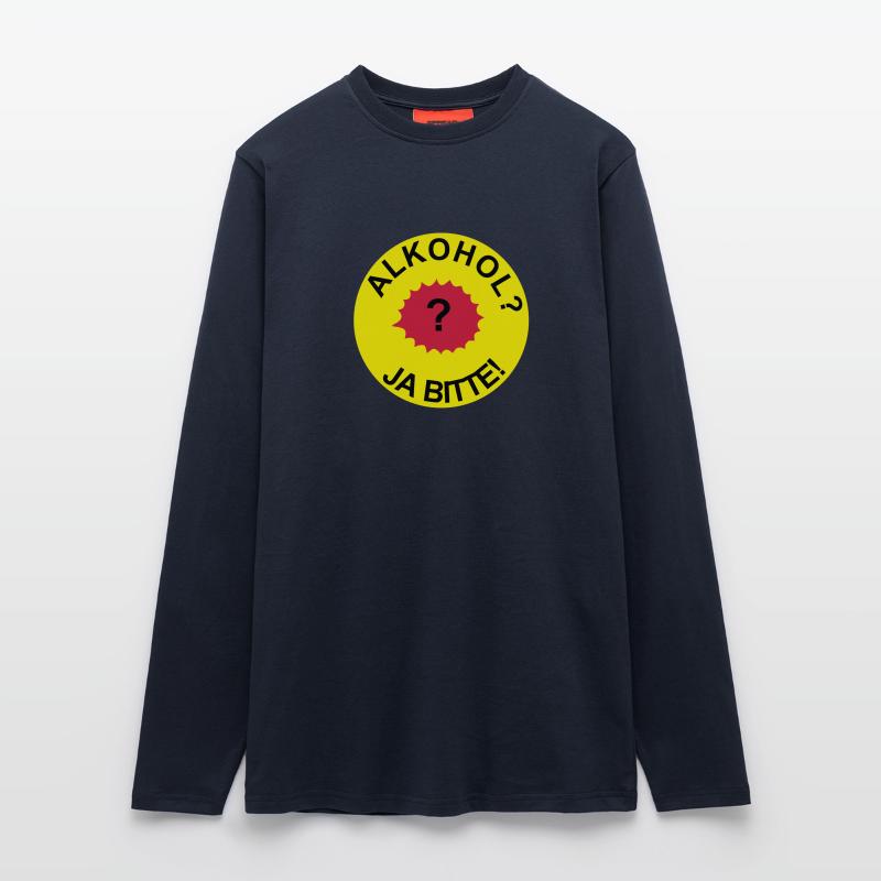 Alkohol ja Bitte ! Langarmshirt - made by SPREAD 