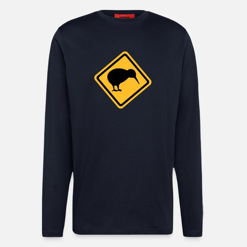 Kiwi - Langarmshirt - made by SPREAD  - DARK NAVY