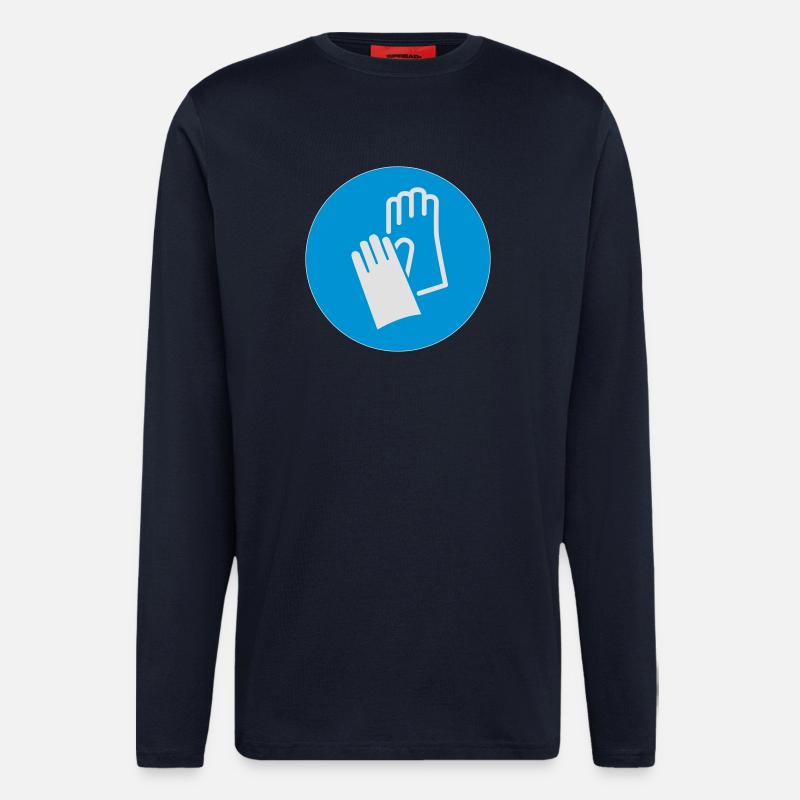 handschuhe - Langarmshirt - made by SPREAD  - DARK NAVY