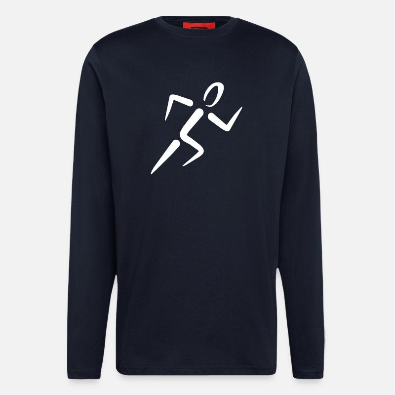 laufen - Langarmshirt - made by SPREAD  - DARK NAVY