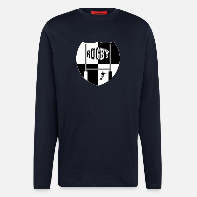 rugby - Longsleeve - made by SPREAD  - DARK NAVY