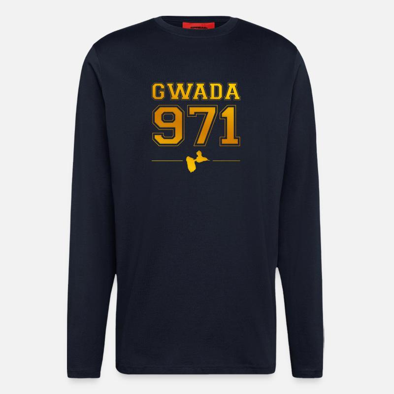 gwada_school_or - Langarmshirt - made by SPREAD  - DARK NAVY