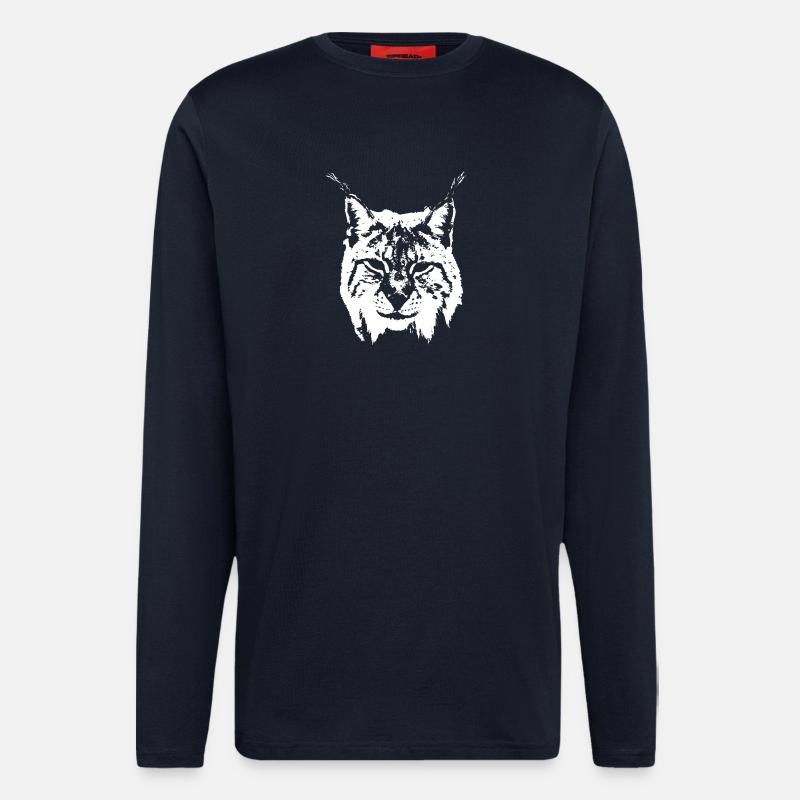 Luchs - Langarmshirt - made by SPREAD  - DARK NAVY