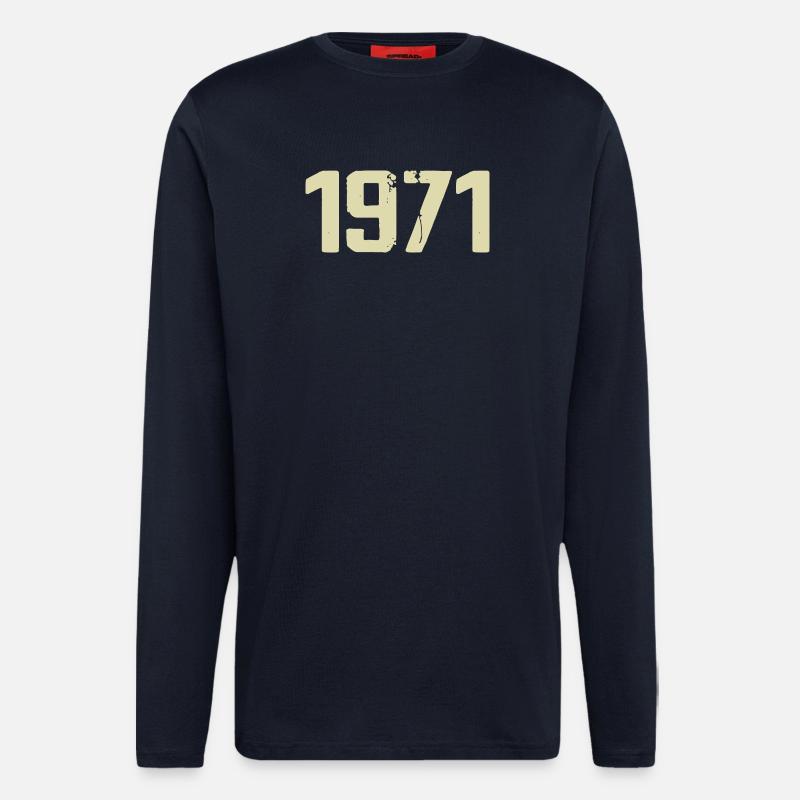 Jubilee 1971 - Longsleeve - made by SPREAD  - DARK NAVY
