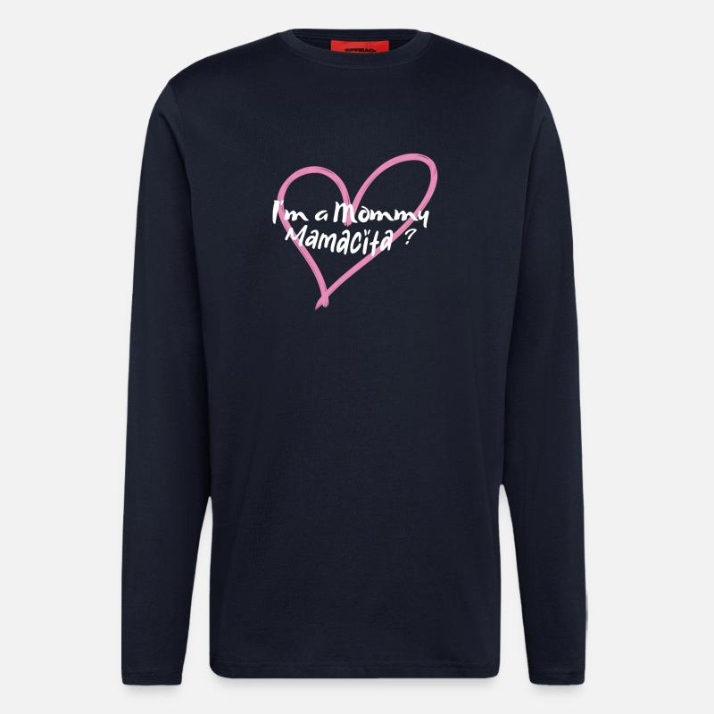 Mama oder Mamacita? - Langarmshirt - made by SPREAD - DARK NAVY