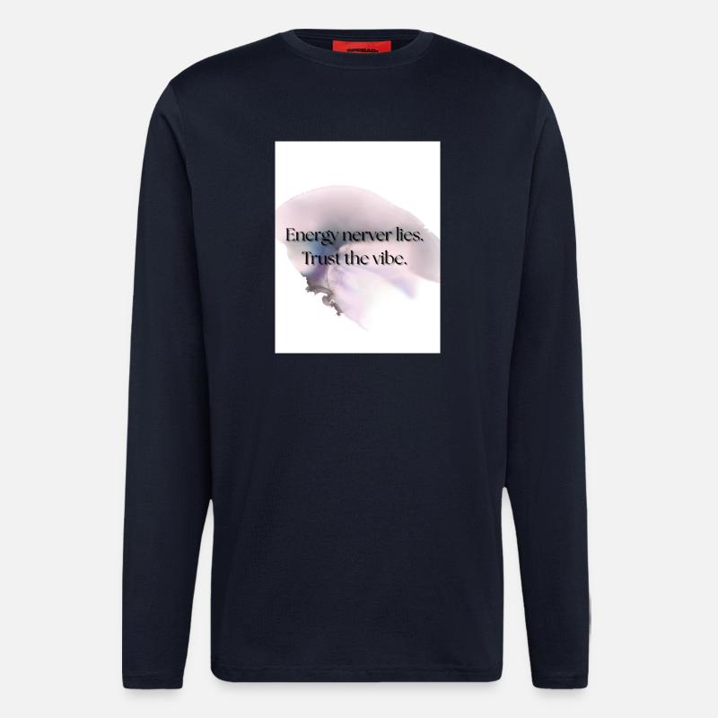 True Vibes - Langarmshirt - made by SPREAD  - DARK NAVY