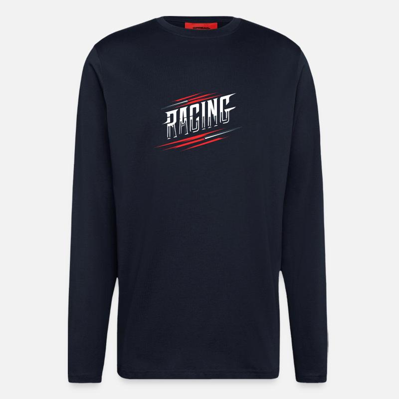 Racing 1 - Langarmshirt - made by SPREAD  - DARK NAVY