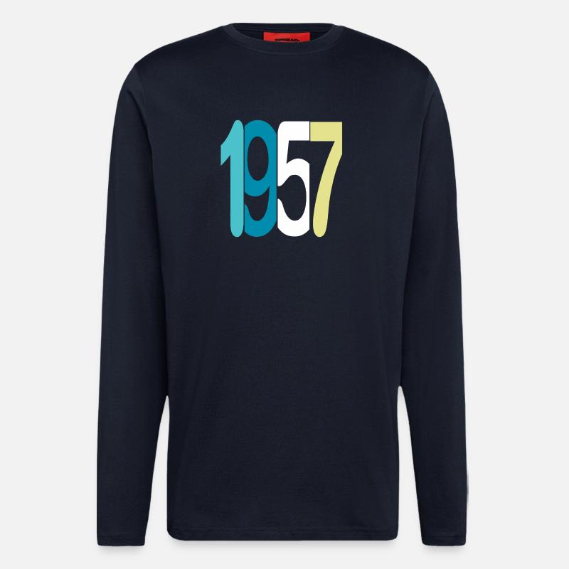 Established 1957 - Langarmshirt - made by SPREAD  - DARK NAVY