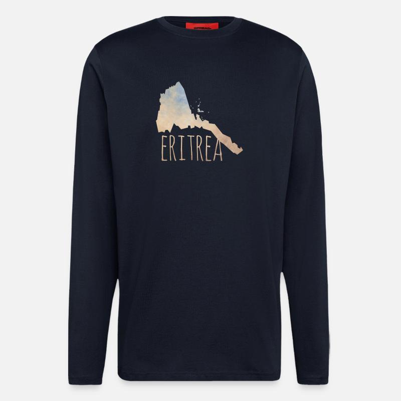 Eritrea - Langarmshirt - made by SPREAD  - DARK NAVY