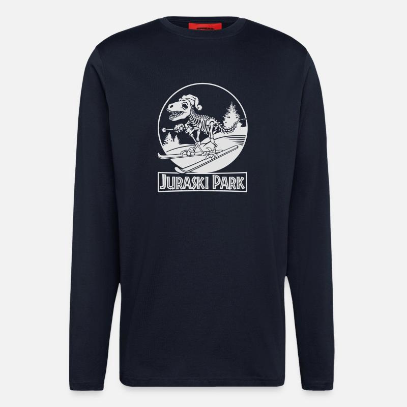 Juraski Park Flex - Langarmshirt - made by SPREAD - DARK NAVY
