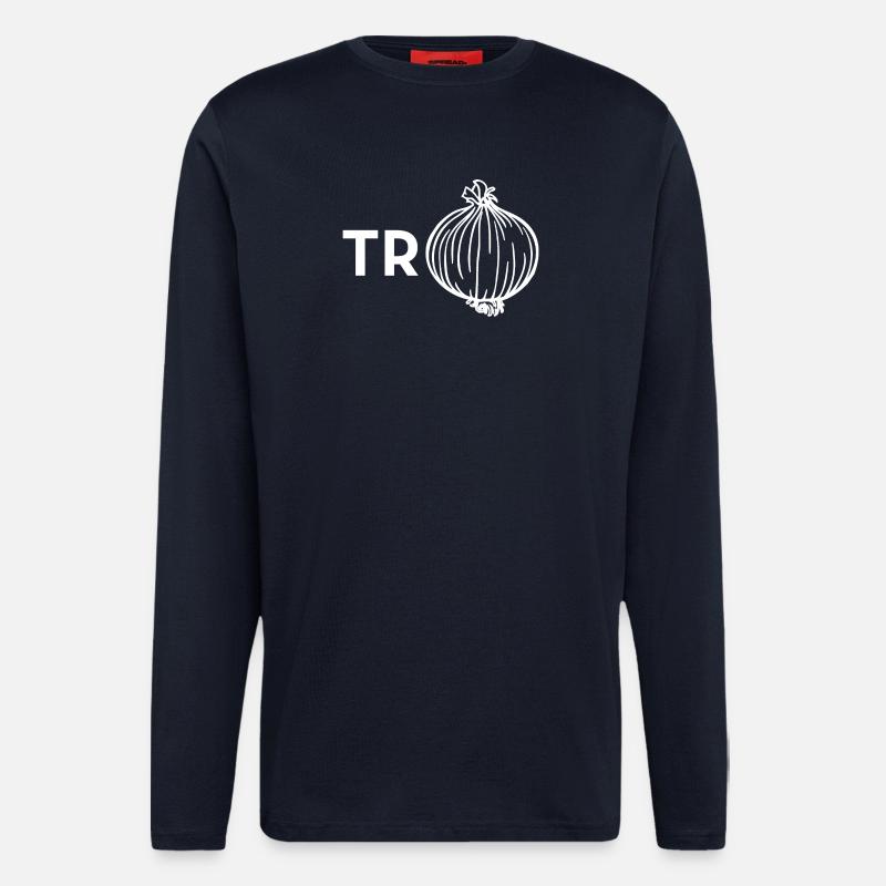 Sweater with onion - Longsleeve - made by SPREAD - DARK NAVY