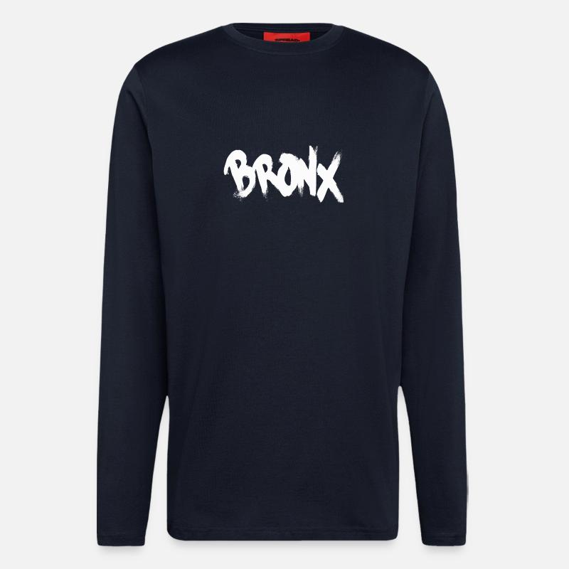 Bronx - Langarmshirt - made by SPREAD  - DARK NAVY