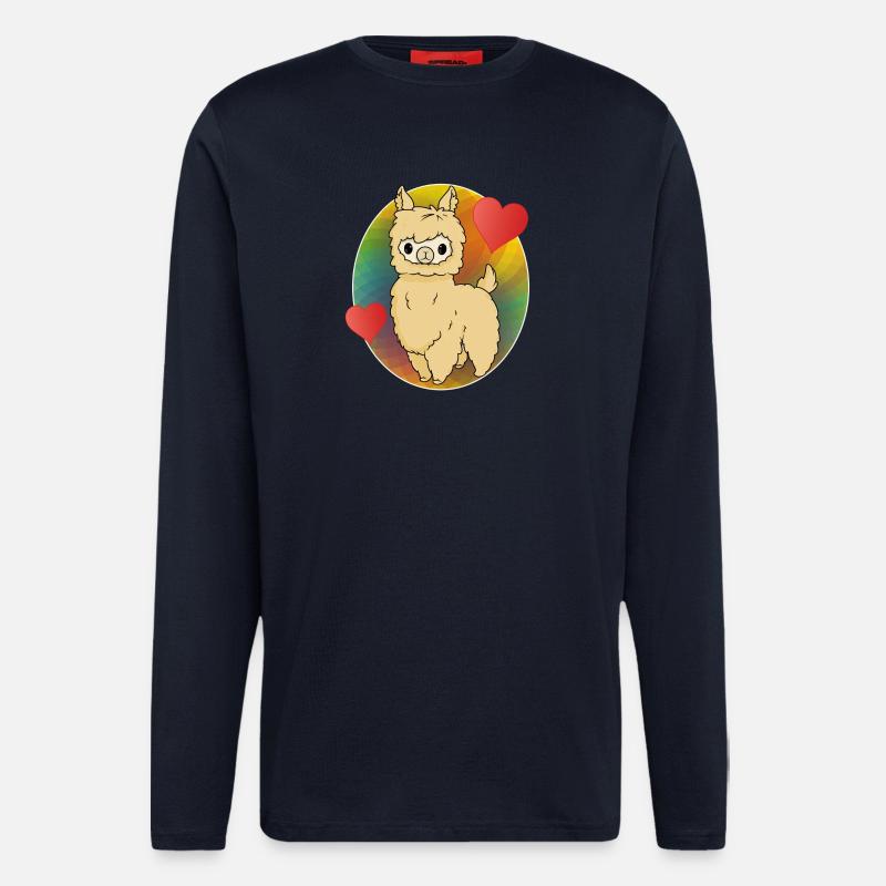 Alpaka - Langarmshirt - made by SPREAD  - DARK NAVY