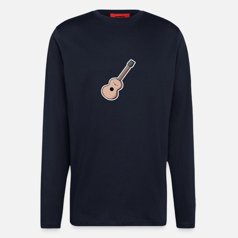 Gitarre - Langarmshirt - made by SPREAD - DARK NAVY