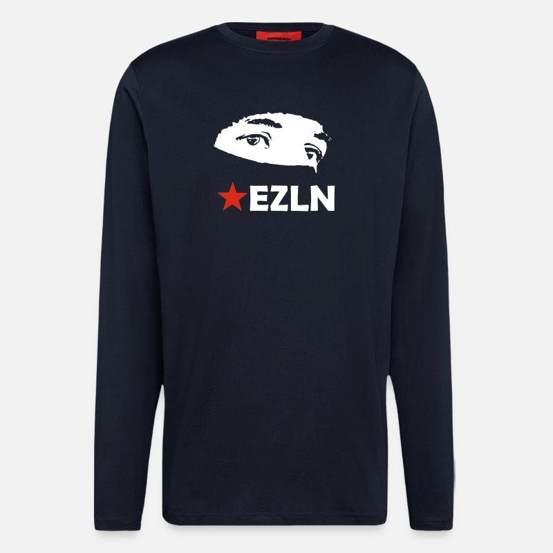 EZLN - Langarmshirt - made by SPREAD  - DARK NAVY