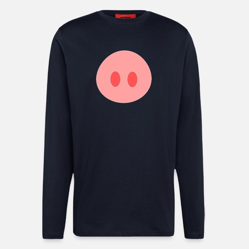 Schwein - Langarmshirt - made by SPREAD - DARK NAVY
