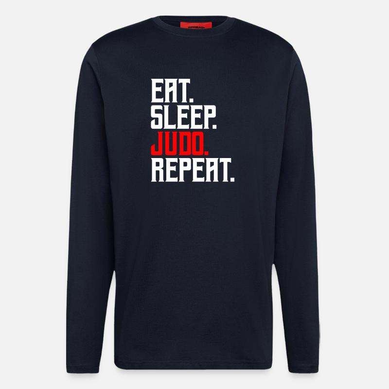Judo - Langarmshirt - made by SPREAD  - DARK NAVY