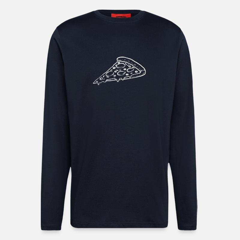 Pizza Pizzeria Pizza Baker - Longsleeve - made by SPREAD - DARK NAVY