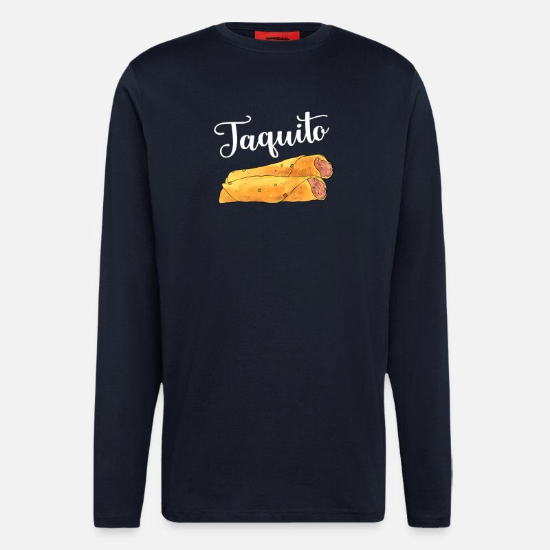 Taco-Taquito-Match - Langarmshirt - made by SPREAD  - DARK NAVY